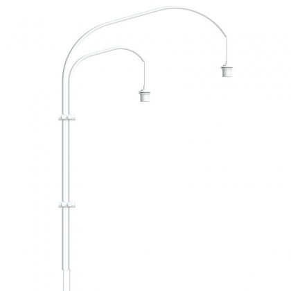 Soporte pared Willow doble, varios colores