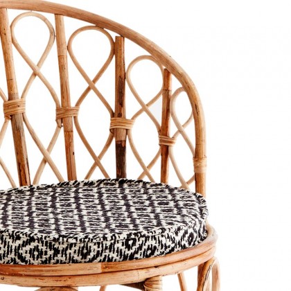 Silla bambú, Round