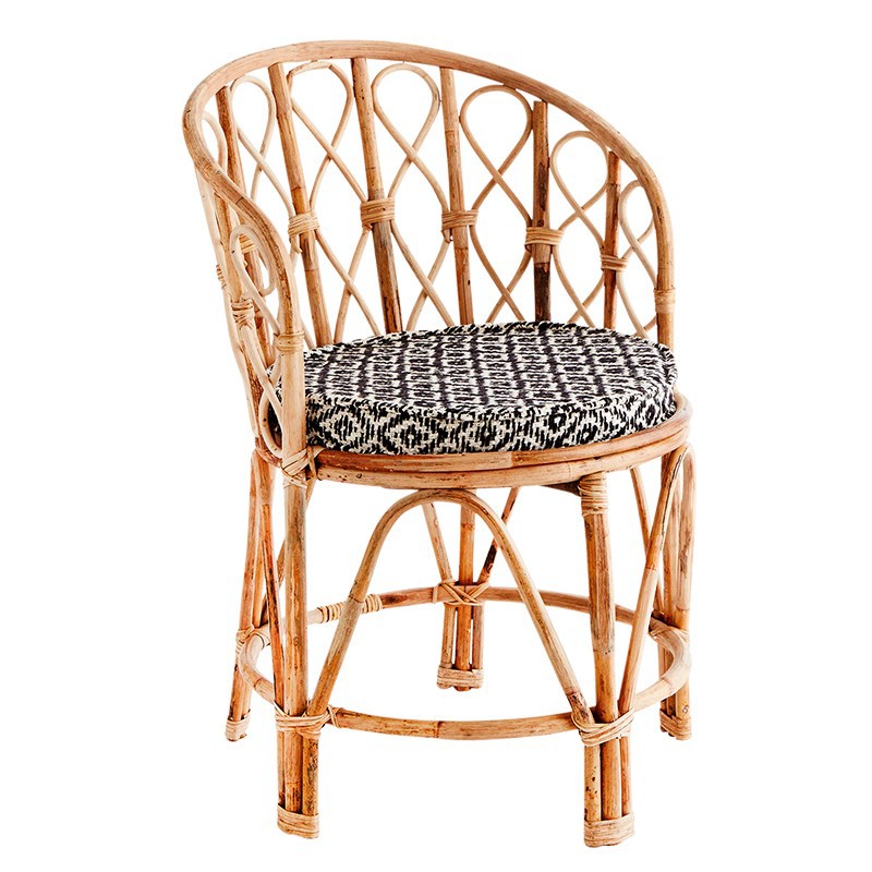 Silla bambú, Round