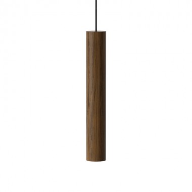 Lámpara Chimes, roble oscuro