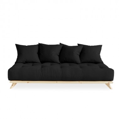 sofa cama gris oscuro