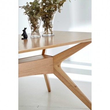 Table en chêne araignée 180cm