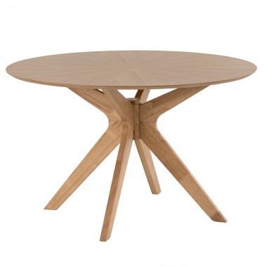 Table en chêne Oxtrof Ø120cm