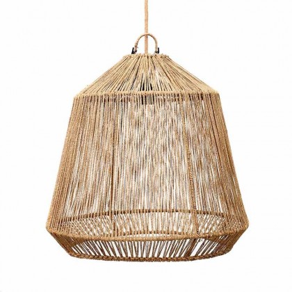 Pantalla the Conic, natural de fibras naturales