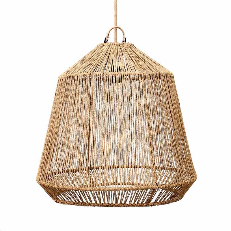 Pantalla the Conic, natural de fibras naturales