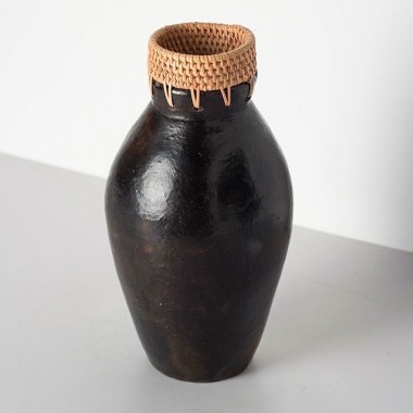 Grand vase Anayet, noir