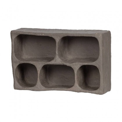 Estantería pared Clay, gris