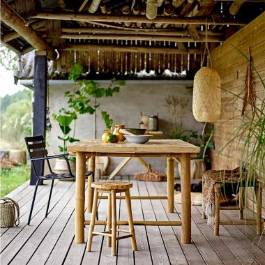 Mesa comedor sole, bambú