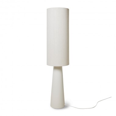 Lámpara de pie Cone XL, crema