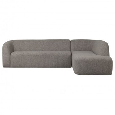 Canapé incliné d’angle droit, gris