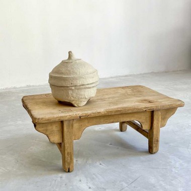 Table basse Kang 70cm orme antique