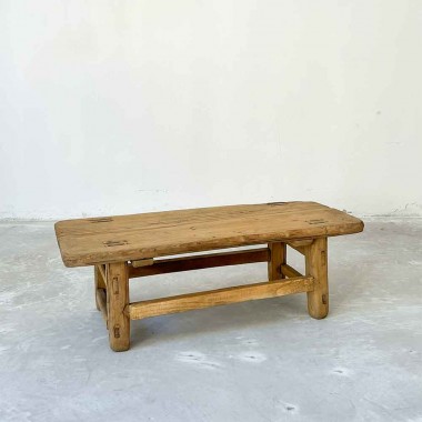 Table basse Kang 80cm orme antique