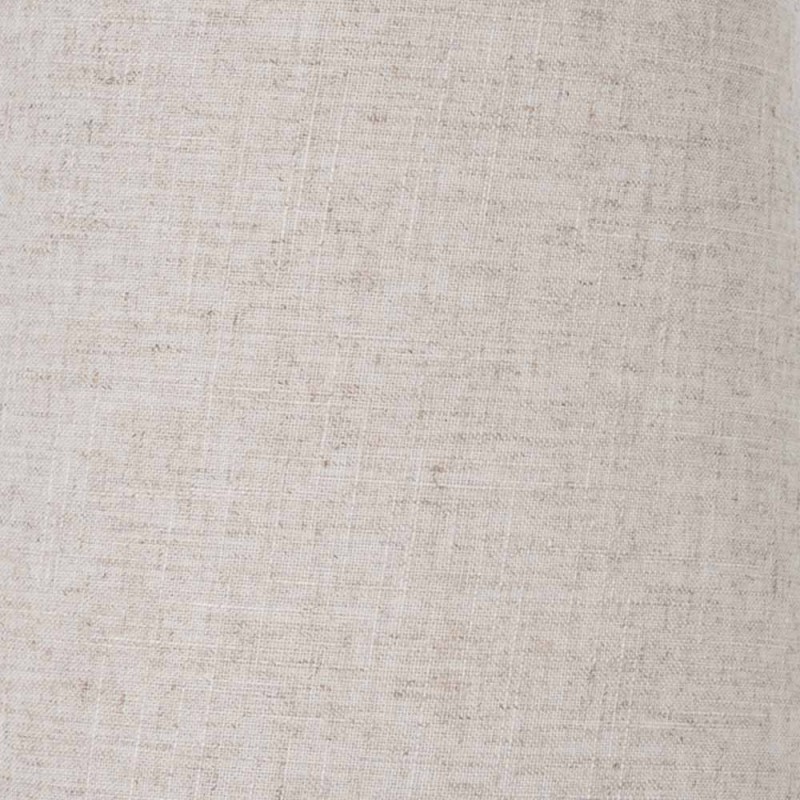 Fillet Table Shade Cylindrical table lamp shade natural linen - miv interiores