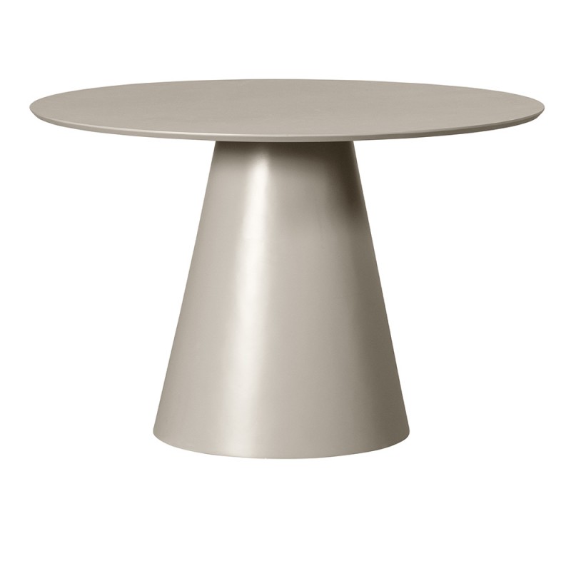 Mesa comedor Jorre beige Ø120cm