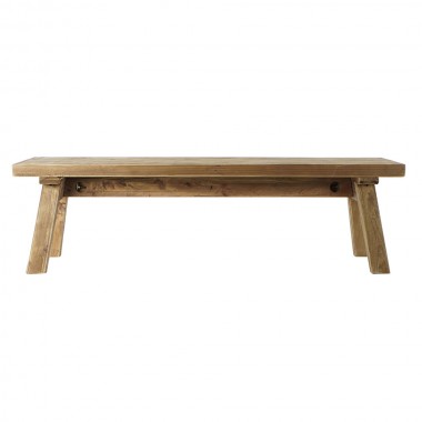 Table d’appoint en bois recyclé Anga 150cm