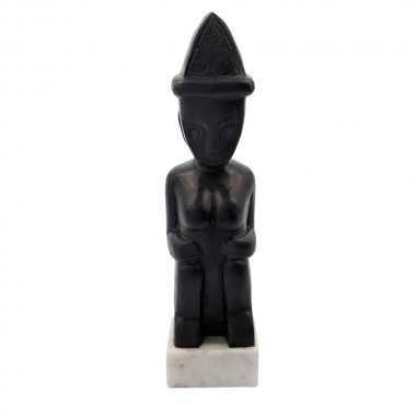 Escultura Two sitting, negro