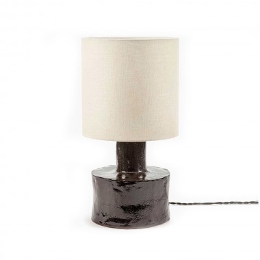 Lámpara de mesa Catherine, negro