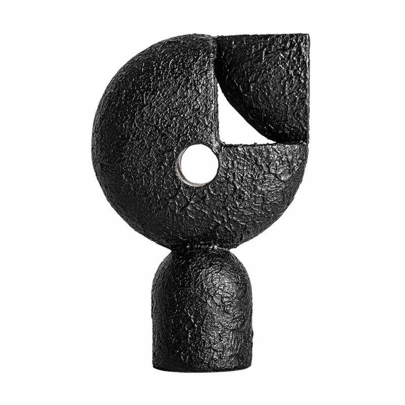 Escultura figura resina negro