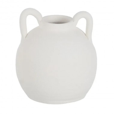Vase en céramique avec anses Ø16cm Vito