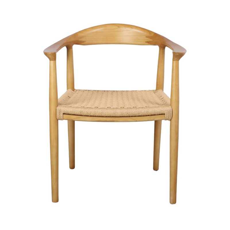 silla comedor madera fresno y cuerda