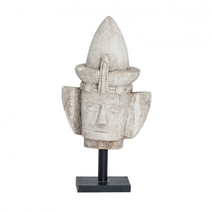 Figura étnica madera 55cm alto