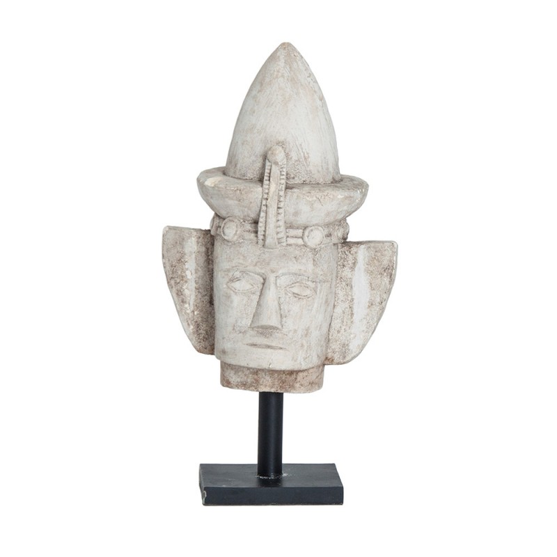 Figura étnica madera 55cm alto