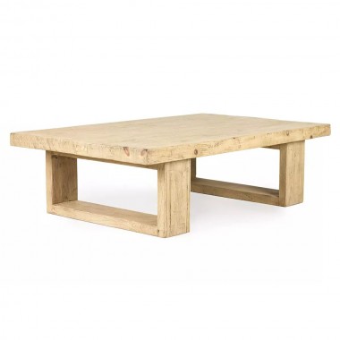 Table basse en bois d’orme Kaster