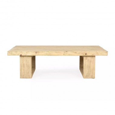 Table basse en bois d’orme Kaster