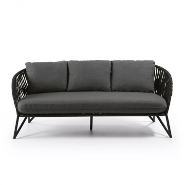 Branzie canapé 180cm, noir