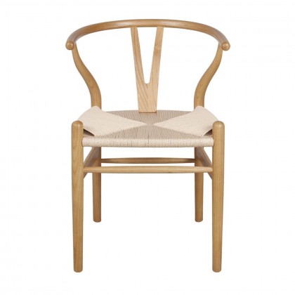 Silla comedor Wishbone, olmo