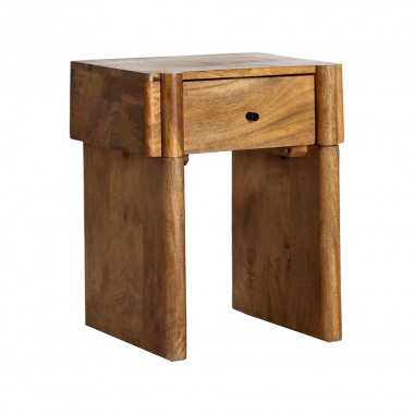 Table de chevet en bois Koigi