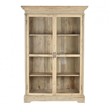 Vitrina rústica madera reciclada, 209cm alto