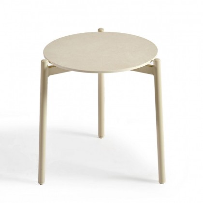 Mesa de centro exterior redonda alta Creta Ø40cm