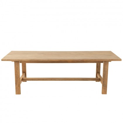 Mesa comedor madera de mango realizada de manera artesanal