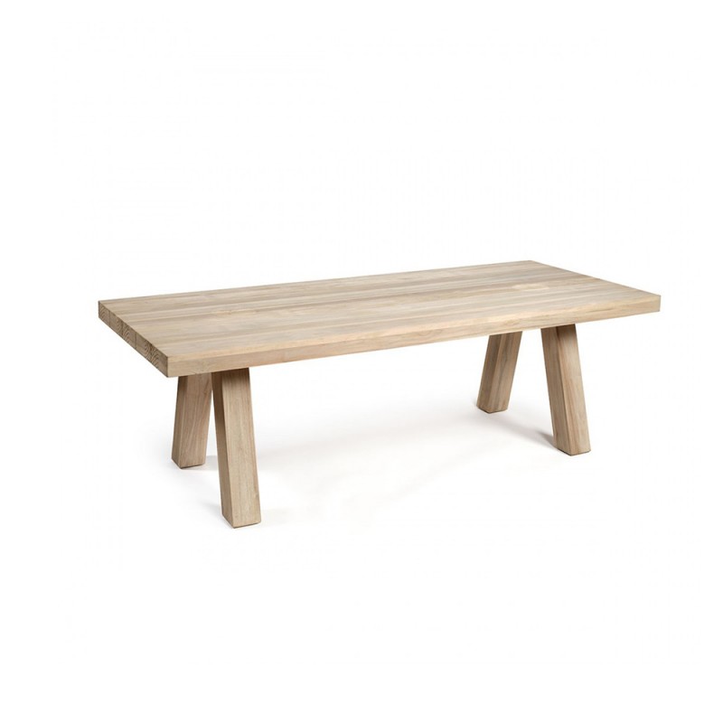 Mesa comedor exterior rectangular Ram 240cm