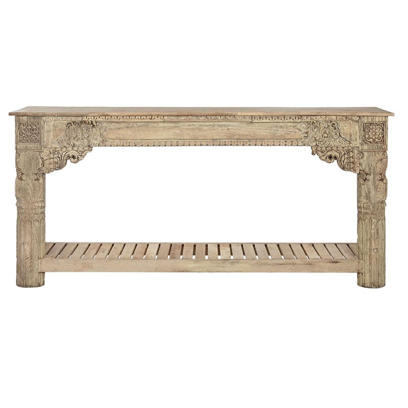 Consola madera tallada 194cm