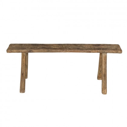 Banco antiguo madera de olmo colección palo santo