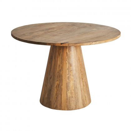 Mesa comedor redonda madera de mango Ø120cm