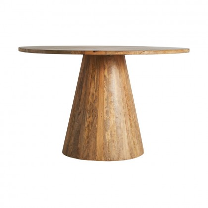 Mesa comedor redonda madera de mango Ø120cm