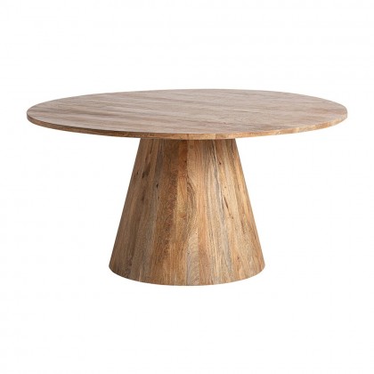 Mesa redonda madera de mango Ø150cm