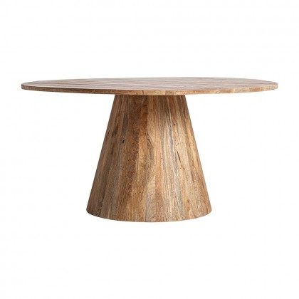 Mesa redonda madera de mango Ø150cm
