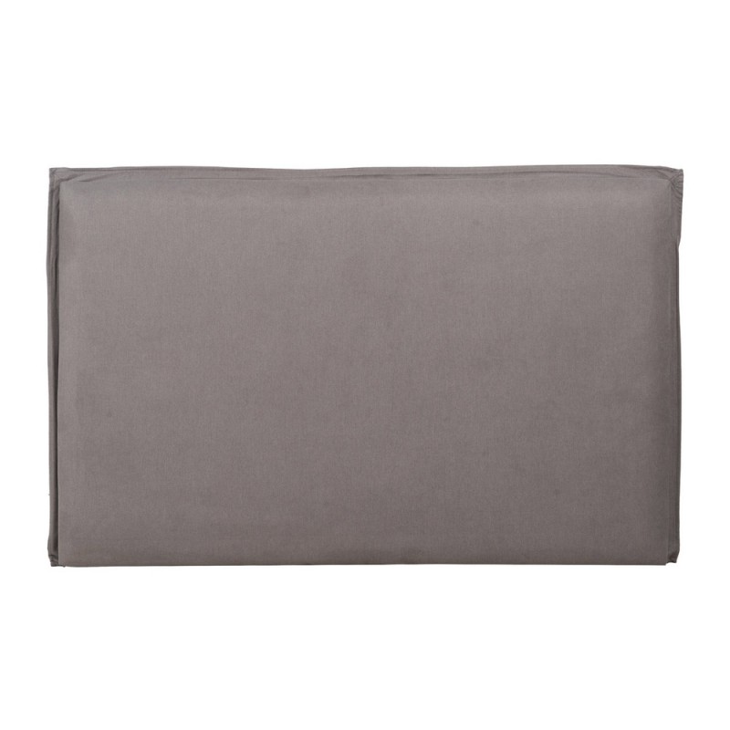 Cabecero desenfundable en color taupe poliéster y relleno de foam