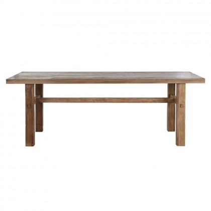 Mesa de comedor de madera de teca recuperada 220cm