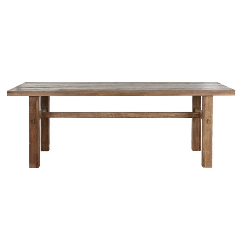 Mesa de comedor de madera de teca recuperada 220cm