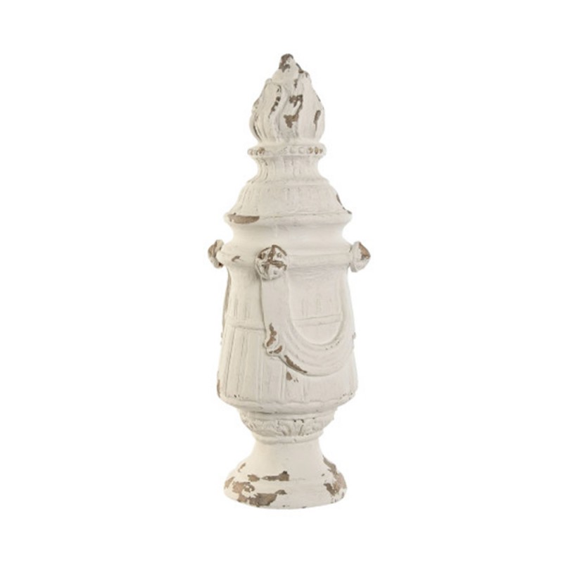 figura decorativa en blanco roto de estilo neoclásico