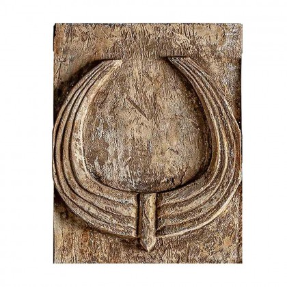 Panel decorativo de estilo étnico, fabricado en madera suar