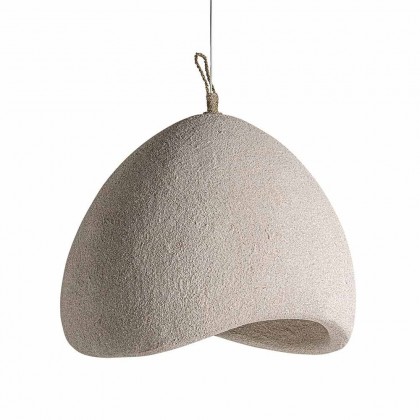 Lámpara de techo resina blanco ø80cm