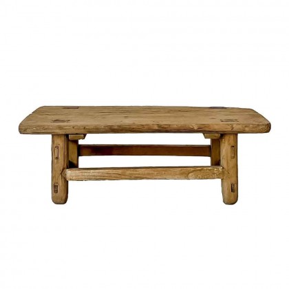 Mesa baja 80cm olmo antiguo
