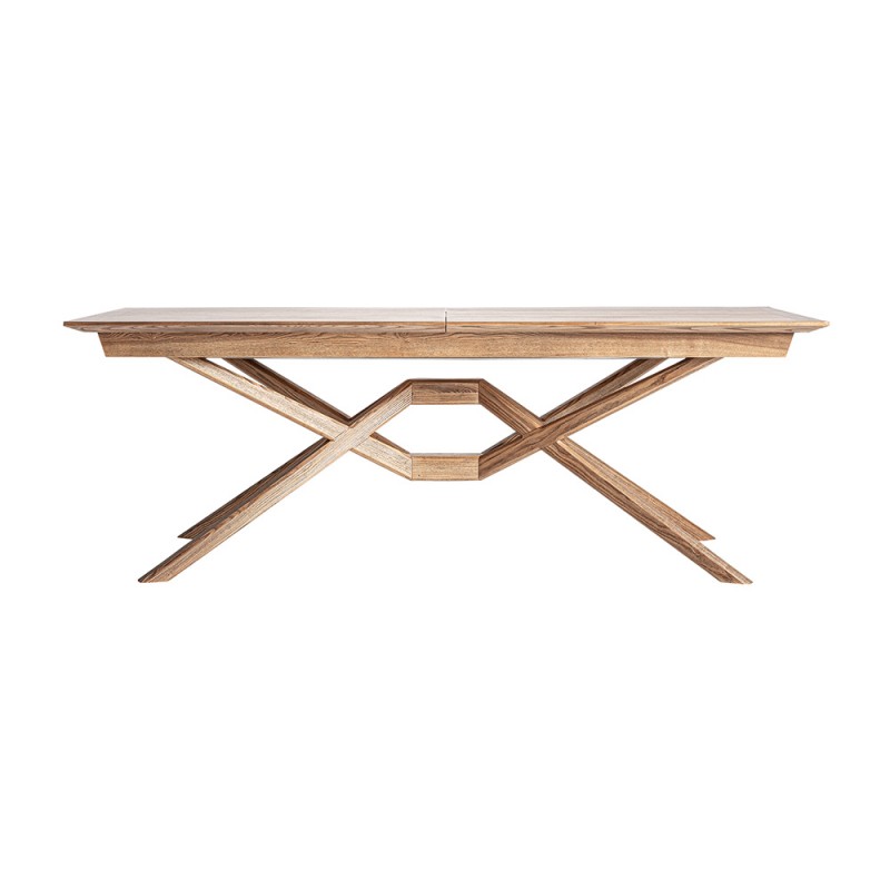 Mesa comedor madera fresno extensible 220cm/ 270cm- 320cm