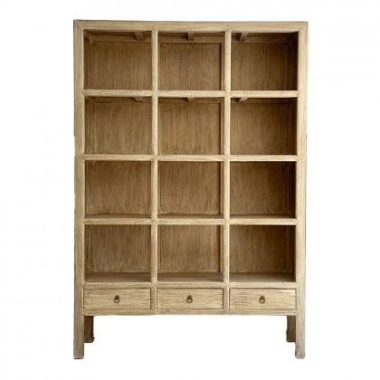 Librería madera de olmo maciza grandes dimensiones Palo Santo